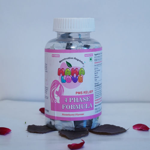 Strawberry Flavour Menstruation Regulator Gummies