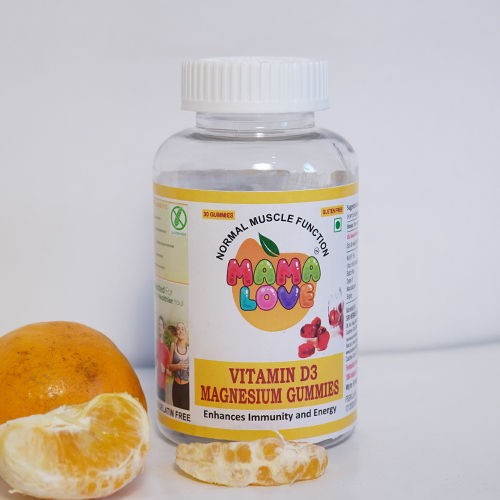 Gluten Free Vitamin D3 Magnesium Gummies