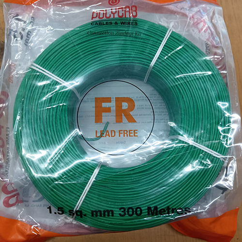 1.5mm 300m Polycab Green Multi Strand Wire