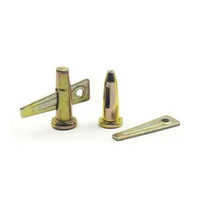 Wedge Pin & Patti - Metal, 5mm Diameter, 2mm Width, Electric Galvanized | Aluminum, Steel & Other Materials, Standard Sleeve Size, 100g Capacity