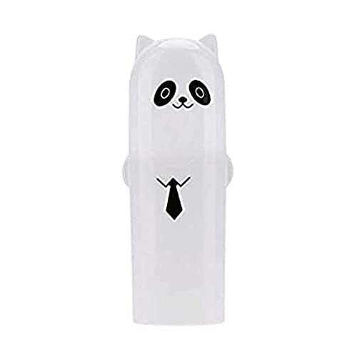 Mitsico Cute Cartoon Camping Portable Toothbrush Case Holder/Hiking Box Tube, Standard Plastic Automatic Toothpaste