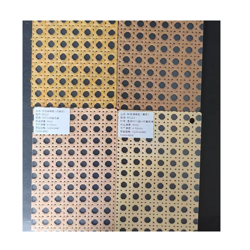 Pvc Wall Panel Bamboo Woven Wall Panel For Decorative  - Color: Multicolor