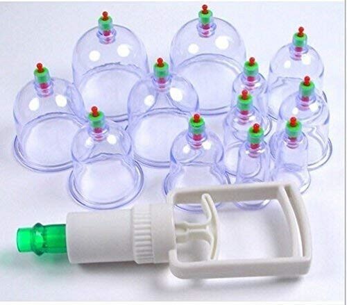 12 Cups Sets For Cellulite Cupping Massager