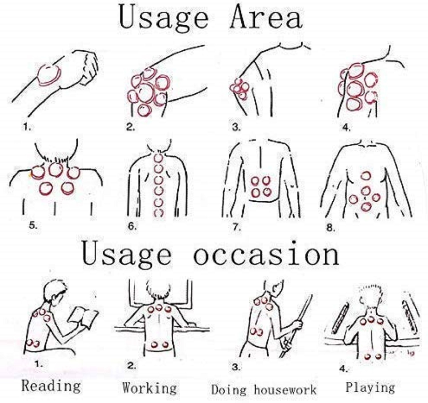 12 CUPS SETS FOR CELLULITE CUPPING MASSAGER