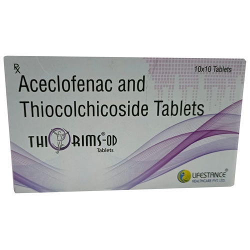 Aceclofenac And Thiocolchicoside Tablets General Medicines