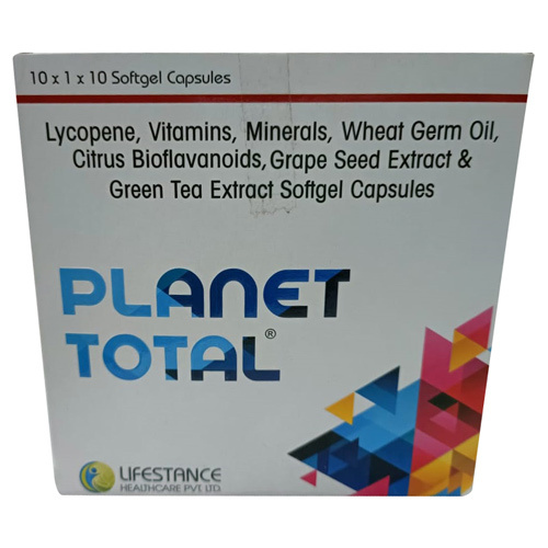 Lycopene, Vitamins, Minerals, Wheat Germ Oil, Green Tea Extract Softgel Capsules