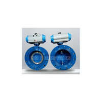 Double Flange Metal Seat Accurator Butterfly Valve