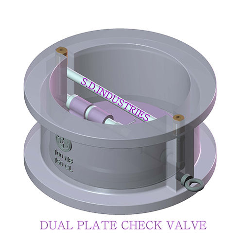 Sdtdd Dual Plate Check Valve Application: As Per Industry