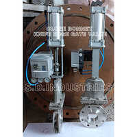 Bonneted Penumatic Op Knife Edge Gate Valve