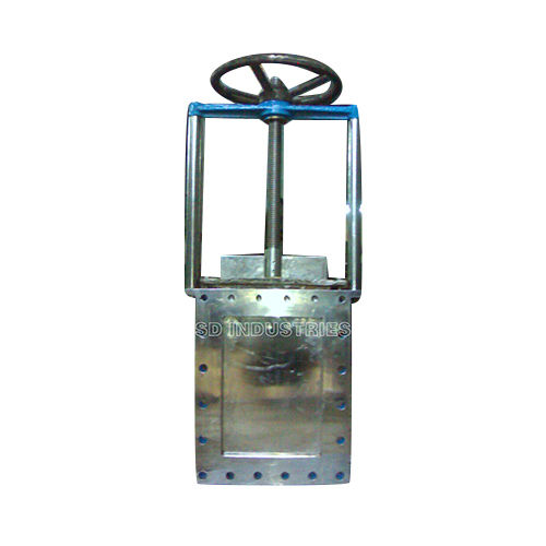 Stainless Steel Square Design Knife Edge Gate Valve