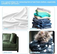 Hair Catcher for Laundry, Lint Catcher for Washing Machine,Pet Hair Remover for Laundry Filter,Reusable Household Hair Filter Washer Lint Trap Net Pouch