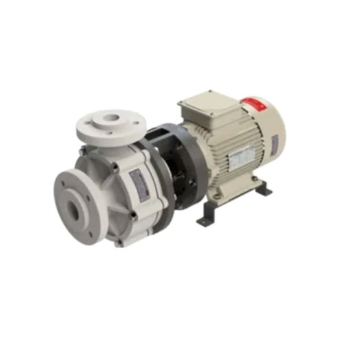 White Centrifugal Monoblock Acid Pump