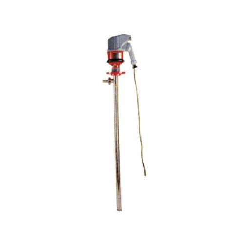 Red Rotary Hand Operated Barrel Pump