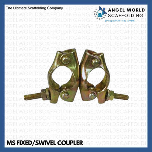 Ms Fixed-Swivel Coupler Application: Construction & Industrial