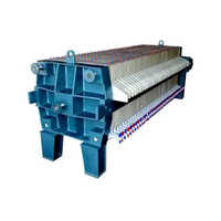 Manual Filter Press - Stainless Steel, 300 Sq. Inch Filter Area, Blue Color - Automatic Operation, Warranty Included