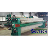 Semi Automatic Filter Press - Stainless Steel Construction, 400 Filter Area , Green Color, Warranty Included