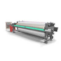 Black Recessed Plate Filter Press