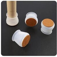 Silicone Chair Leg Floor Protectors - Single Cavity, Assorted Colors | Noise Reduction, Scratch Prevention, Anti-slip Design