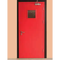 Fire Resistant Doors - Color: Red
