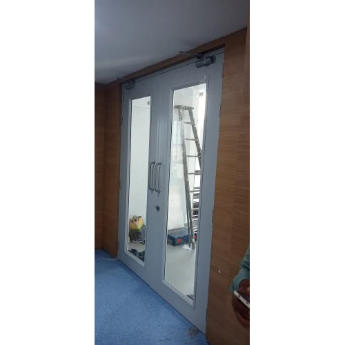 Glazed Metal Fire Rated Door