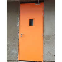 Industrial Steel Glazed Door - Application: Commercial