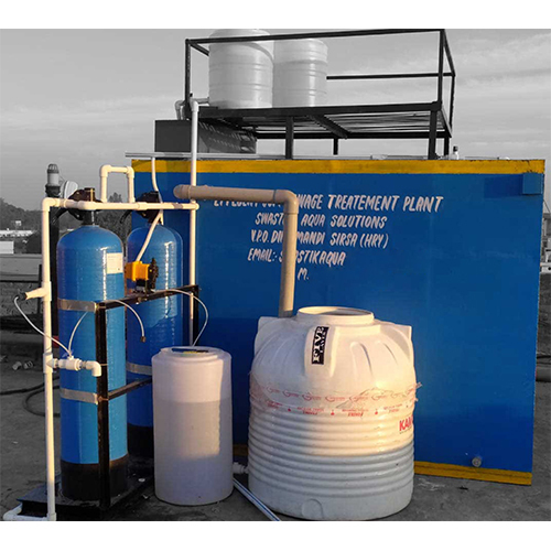 25 KLD MS Effluent And Sewage Treatment Plant