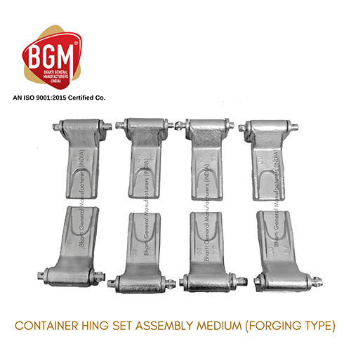 Container Door Locks Hinge Set Assembly Medium (Forging Type)