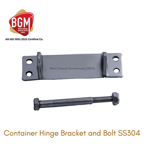 Container Door Locks Hinge Bracket And Bolt SS 304