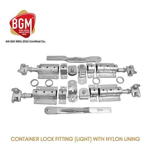 Container Door Locks Fitting (Light) With Nylon Lining