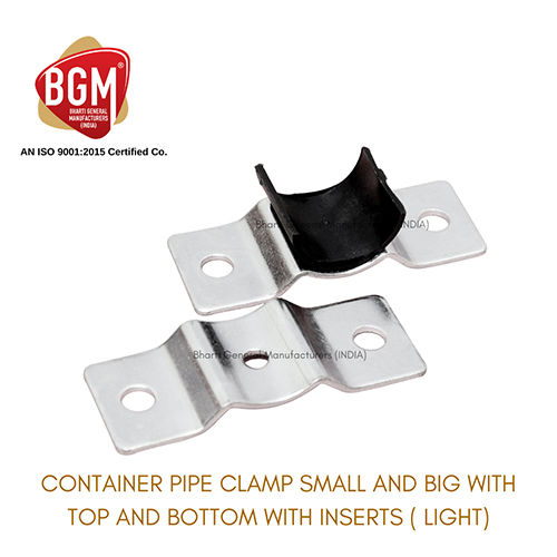 Container Door Locks Pipe Clamp Small And Big With Top And Bottom And Inserts (LIGHT)