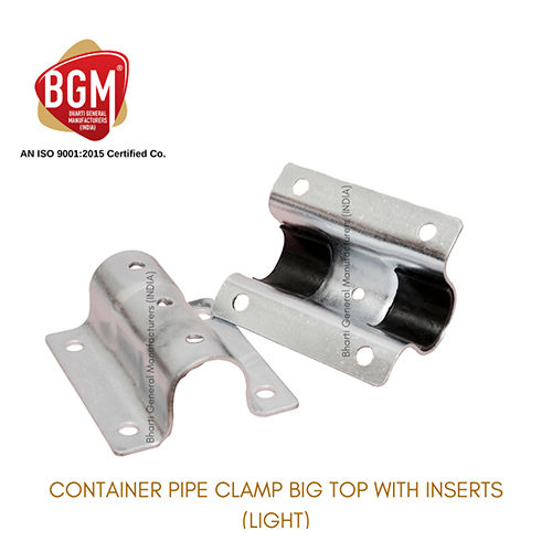 Container Door Locks Pipe Clamp Big Top With Inserts (Light)