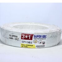 3+1 CCTV Camera Wire Copper (90 MTR)