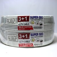 3+1 CCTV Camera Wire CCS (90 MTR)