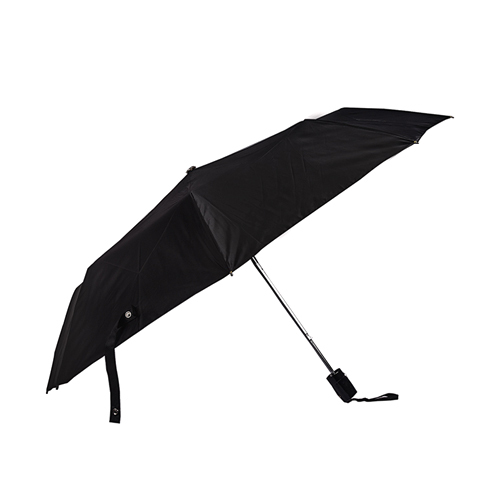 Black 21.5Inch Gents Manual Umbrella