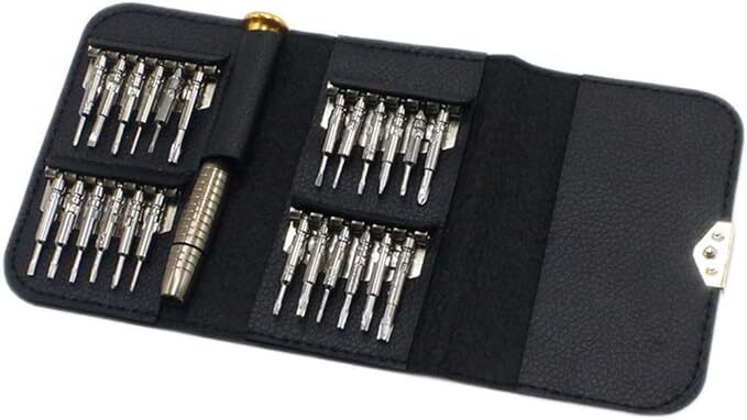 25 in 1 Mini Precision Screwdriver Set with Torx and Pentalobe Bits,AKTOO Portable Repair Tool Kit for PC,Laptop,Mobile Phone,Watches,Digital Camera,Eyeglasses