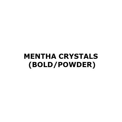 Mentha Crystals - Grade: Industrial