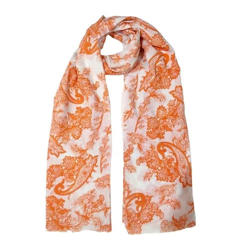 100% Flower Printed  Modal Scarf