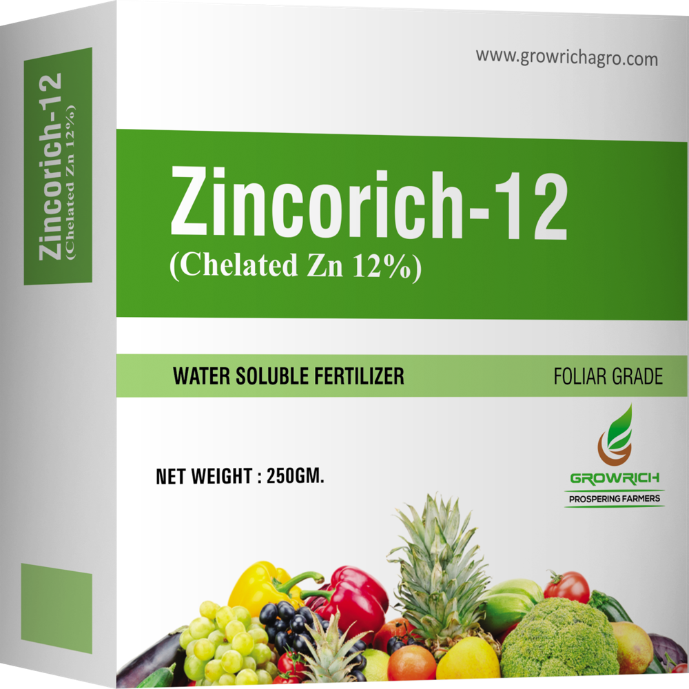 250g Zinc 12 % EDTA Chelated