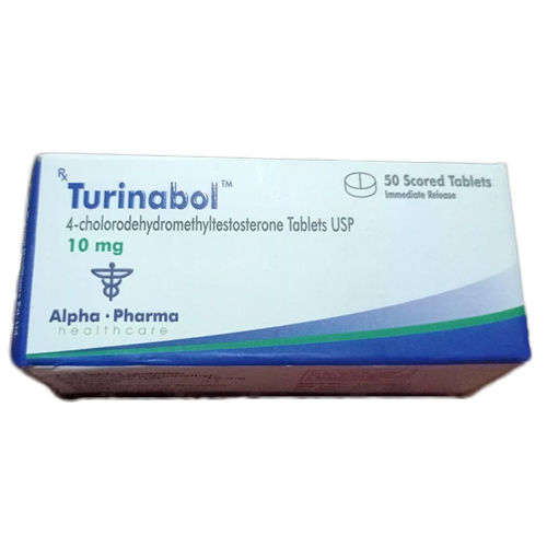 10 MG 4-Cholordehydromethyltestosterone Tablets USP