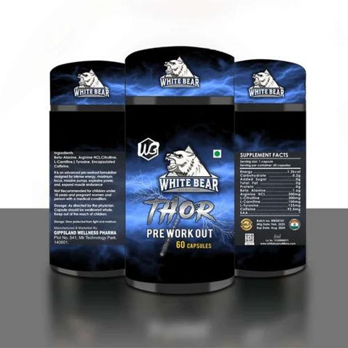 Thor Pre Work Out Capsule Efficacy: Promote Healthy & Growth