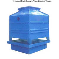 Induced Draft Square Type Cooling Tower - Color: Green