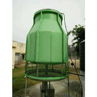 Portable Frp Cooling Tower - 51-100 Tr Refrigeration Capacity | Induced Draft Design, Pestle Green Finish, Three-phase Power Supply, Ideal For Industrial Water Cooling