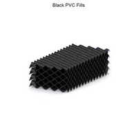 Black Pvc Cooling Tower Fills - Size: 700x350 Mm