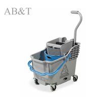 Numatic Double Bucket Wringer MOP Bucket Trolley