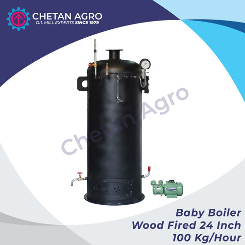 Chetan Agro Steam Baby Boiler Wood Fired 24 Inch Capacity : 100 Kg/hr