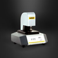 Digital Fabric And Textile Thickness Tester - Mechanical Contact Method, 0-120mm Test Range , High Precision Displacement Sensor, Intelligent Data Processing