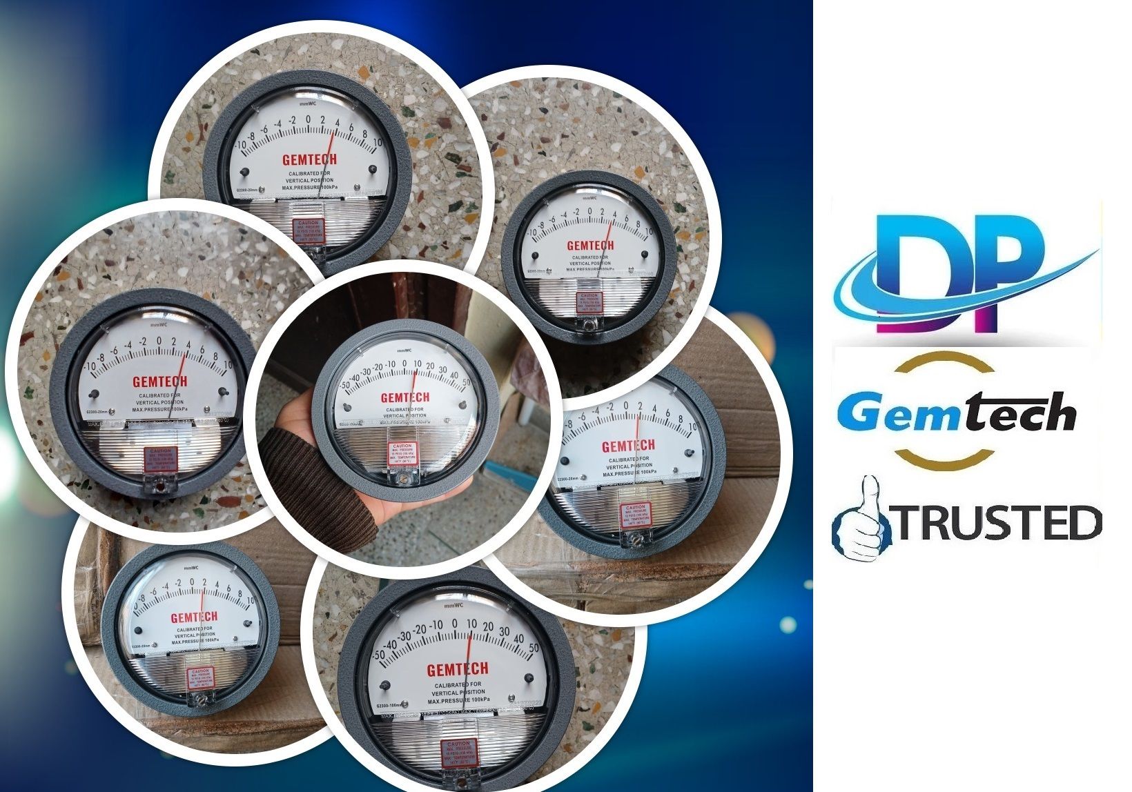 GEMTECH G2000 Differential Pressure Gauges In Agartala Tripura