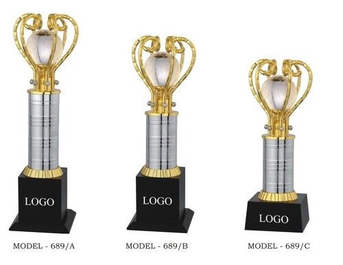 Cricket Crystal Glob Trophies