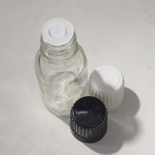 15Ml Transparent Glossy Glass Bottle With Euro Cap Capacity: 15 Milliliter (Ml)