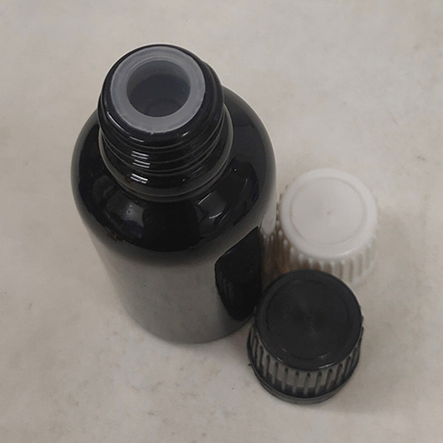 30Ml Black Glossy Color Glass Bottle With Euro Cap Capacity: 30 Milliliter (Ml)